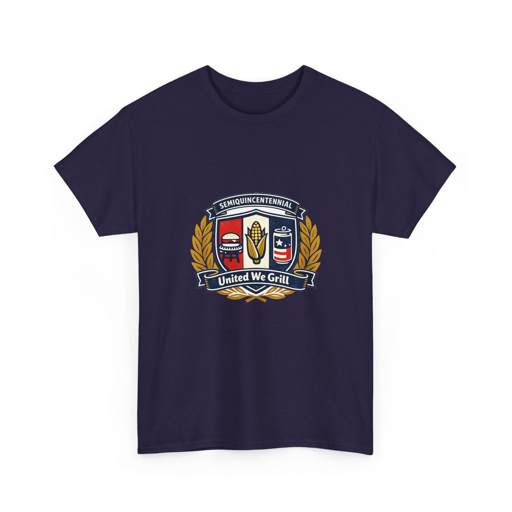 Independence Day Patriotic Flag Tee for Family & BBQ