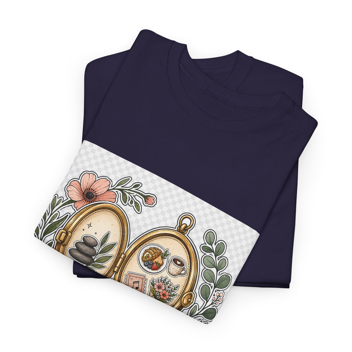 Mother's Day Floral Heart Tee for Moms — Gift Shirt