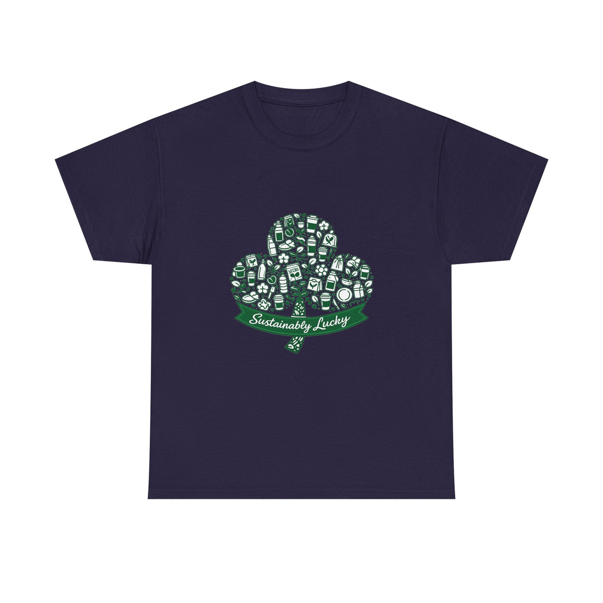 St. Patrick's Day shirt for friends and family—festive green art