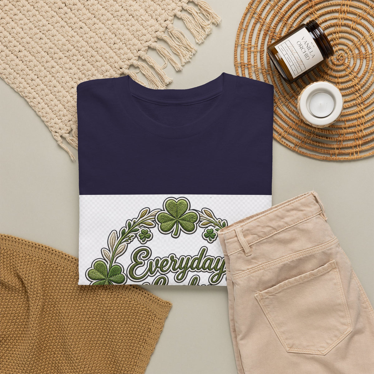 St. Patrick's Day Shirt for Adults – Lucky Shamrock Graphic Tee