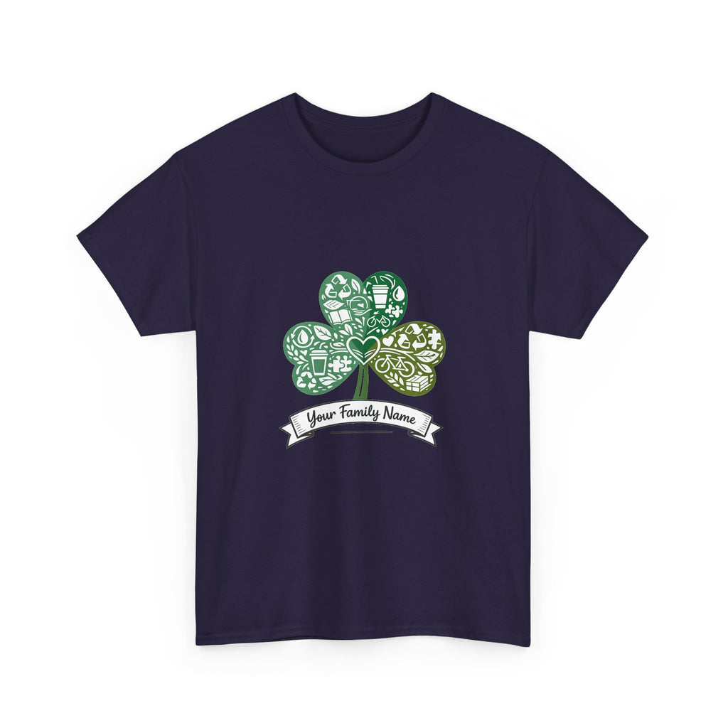 St. Patrick's Day Shirt - Shamrock Pattern Tee for Everyone