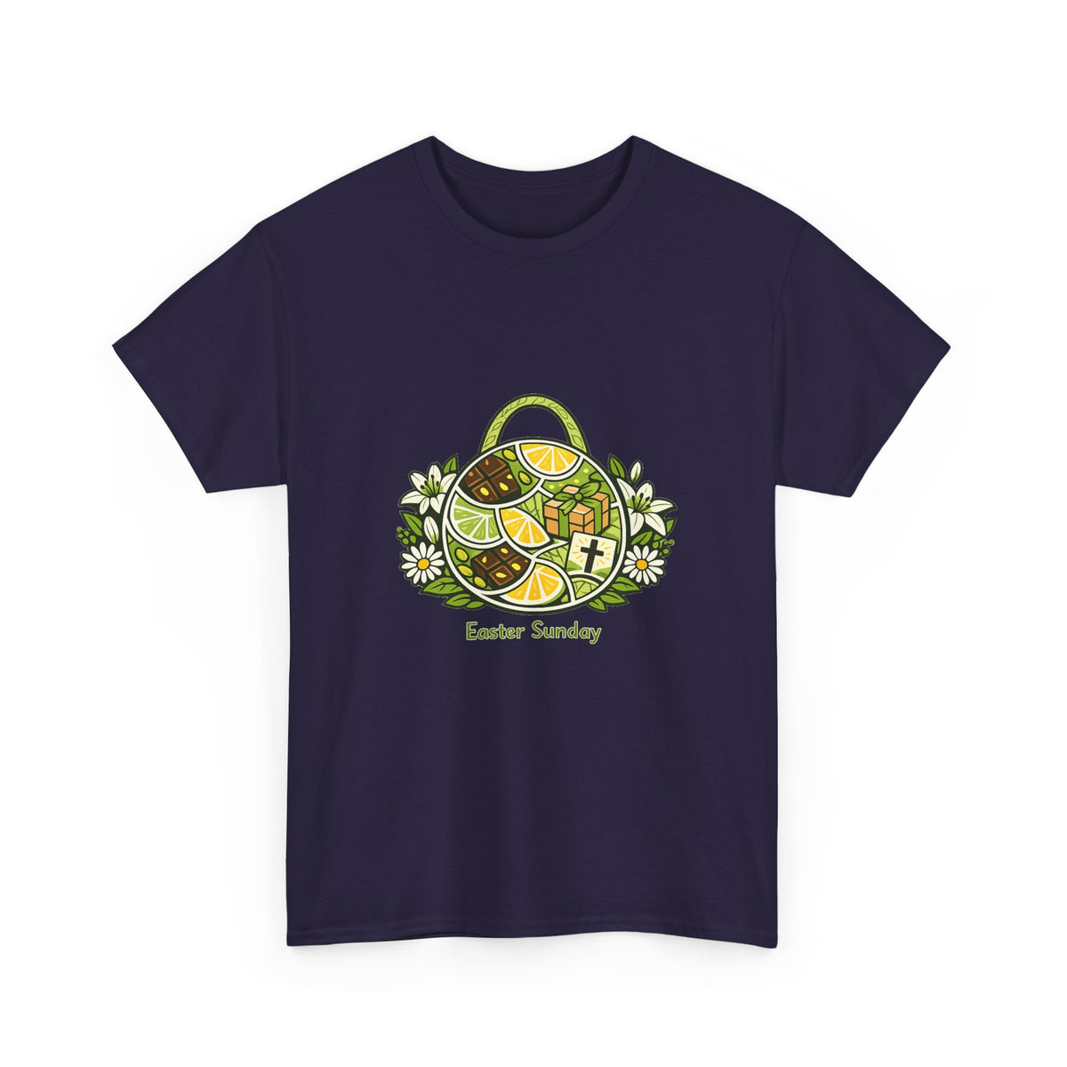 Easter Sunday Shirt — Whimsical Spring Bunny Art Tee
