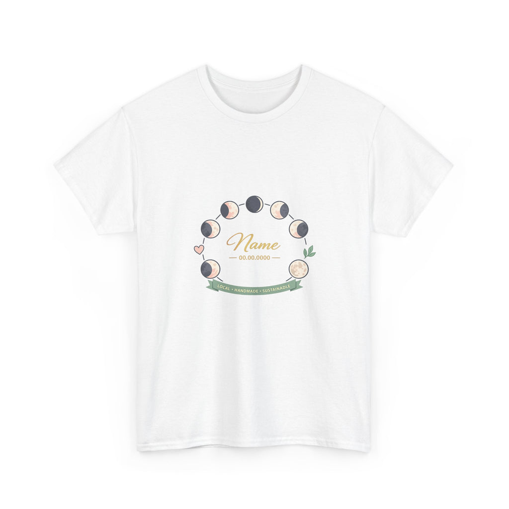 Mother's Day Shirt for Mom - Floral Heart AI-Assisted Artwork
