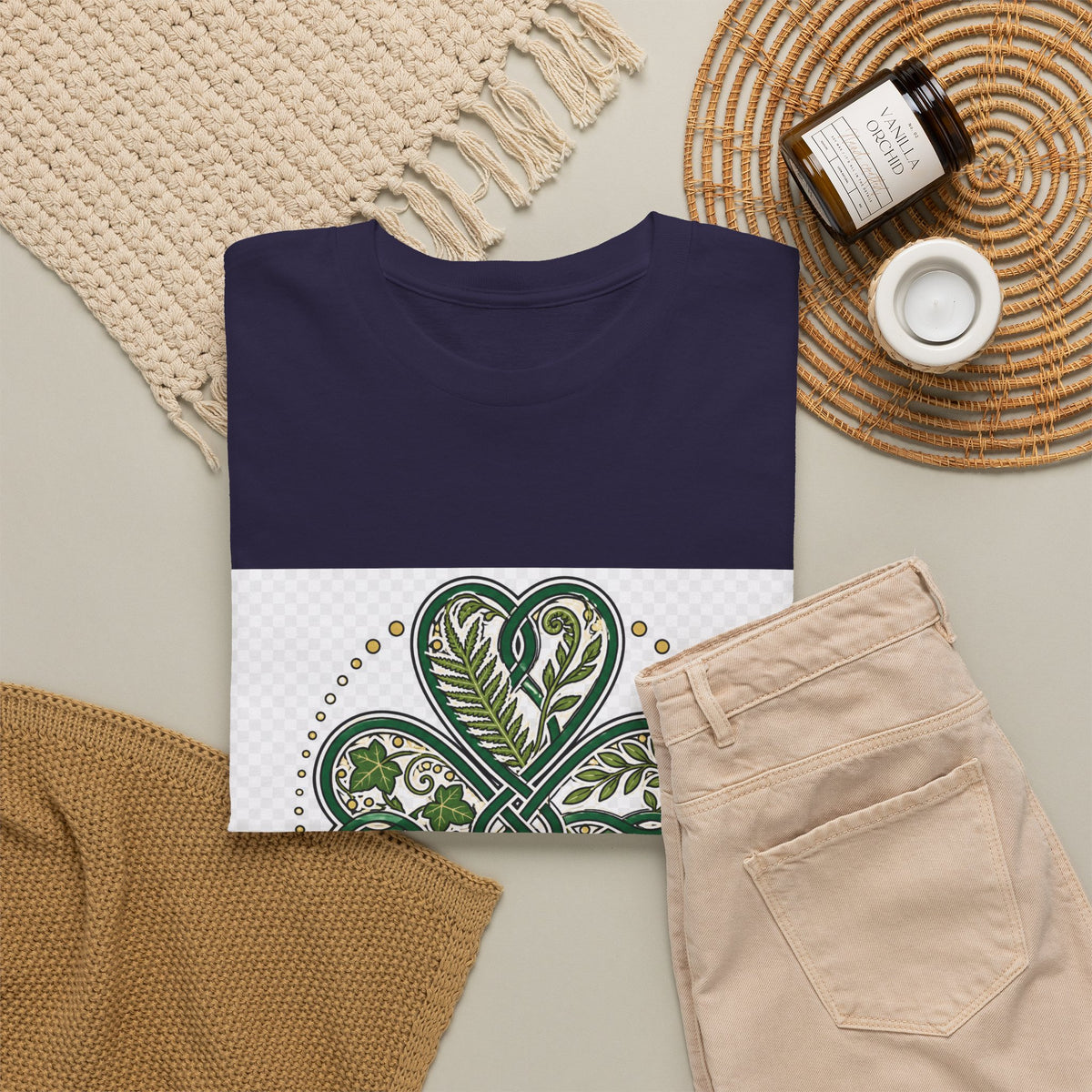 St. Patrick's Day Lucky Clover Tee for Friends & Family