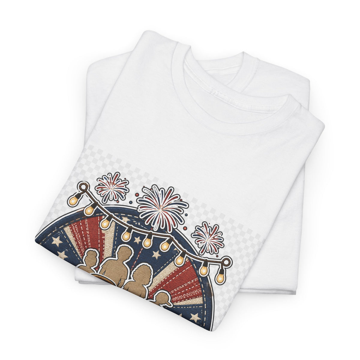 Independence Day Patriotic Graphic Tee for Unisex Adults