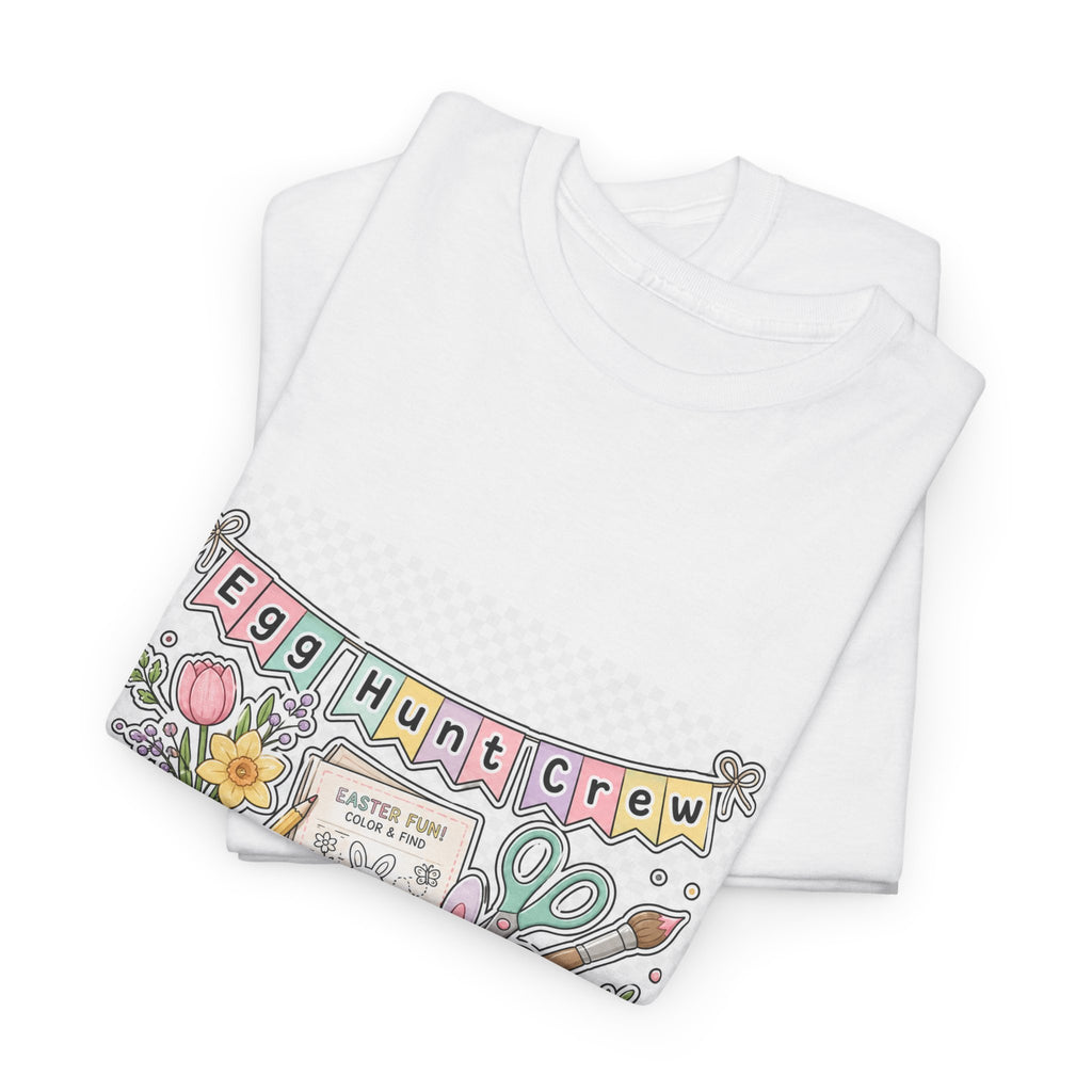 Easter Sunday Bunny Chalkboard Art Tee for Families