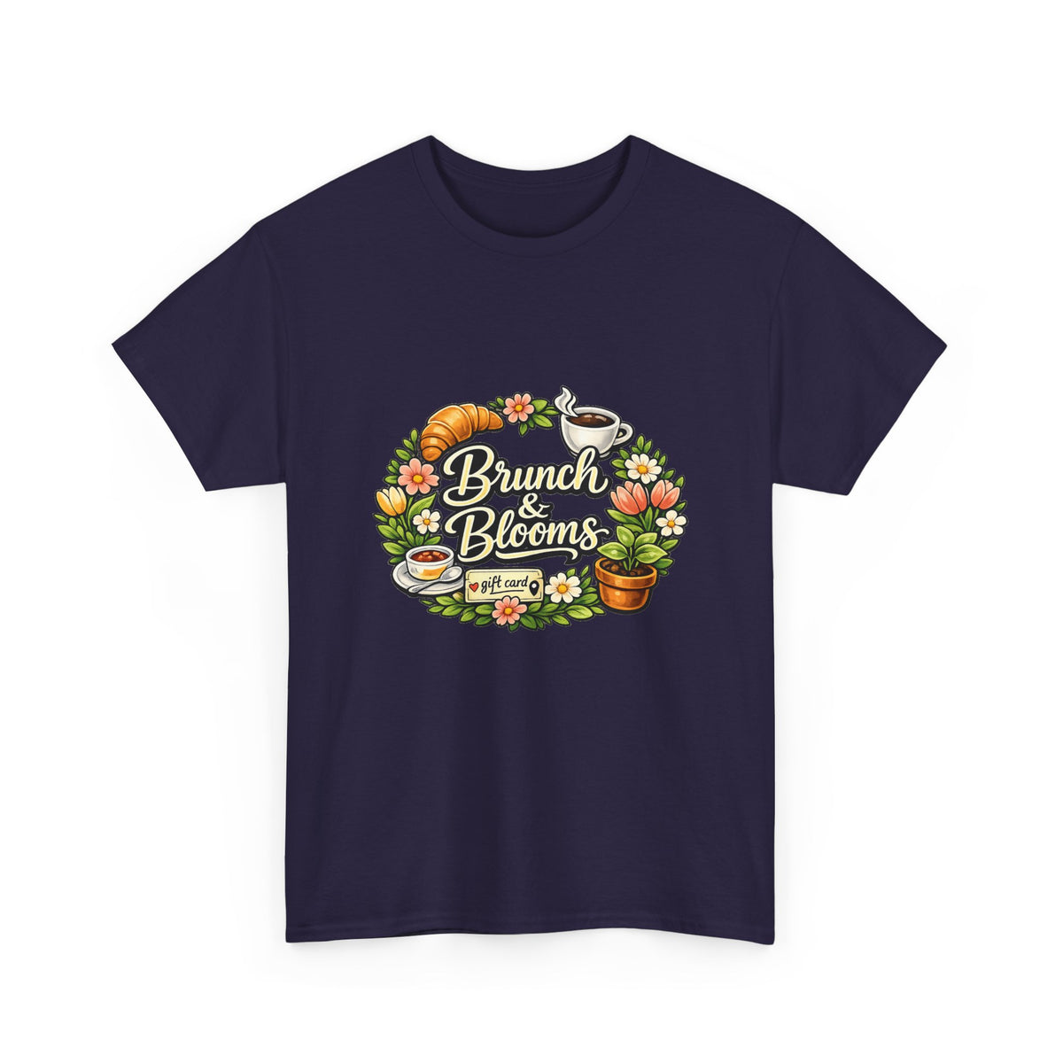 Mother's Day Floral Heart Shirt for Mom — Gift Tee