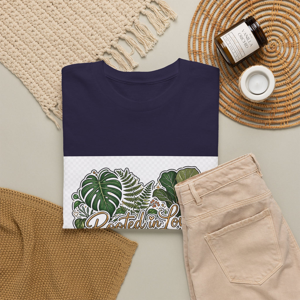 Mother's Day Floral Heart Tee for Mom — Cute Gift Shirt