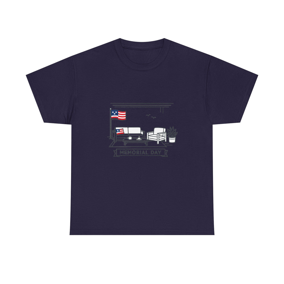 Memorial Day Shirt for Veterans & Family - Patriotic Tee Design