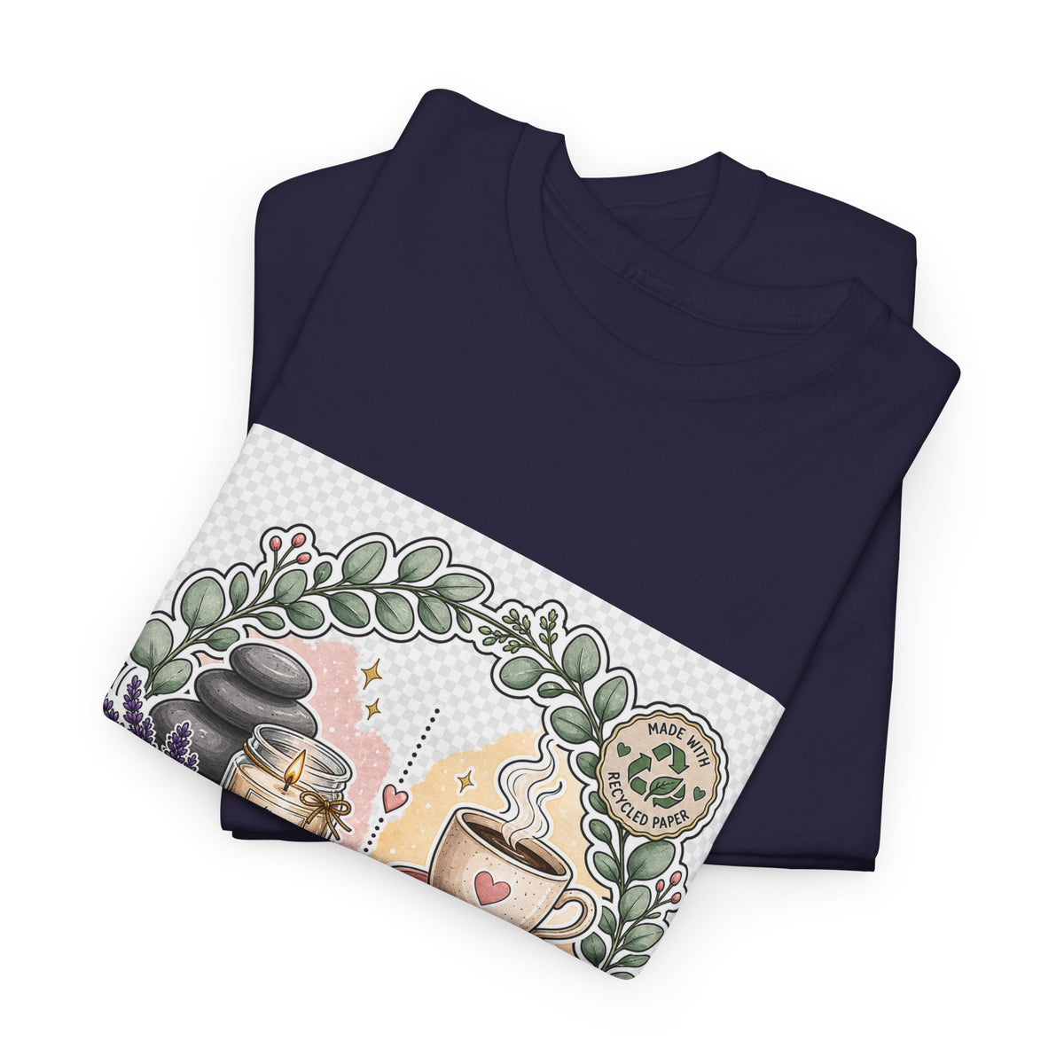 Mother's Day Floral Heart Tee for Mom — Gift Shirt