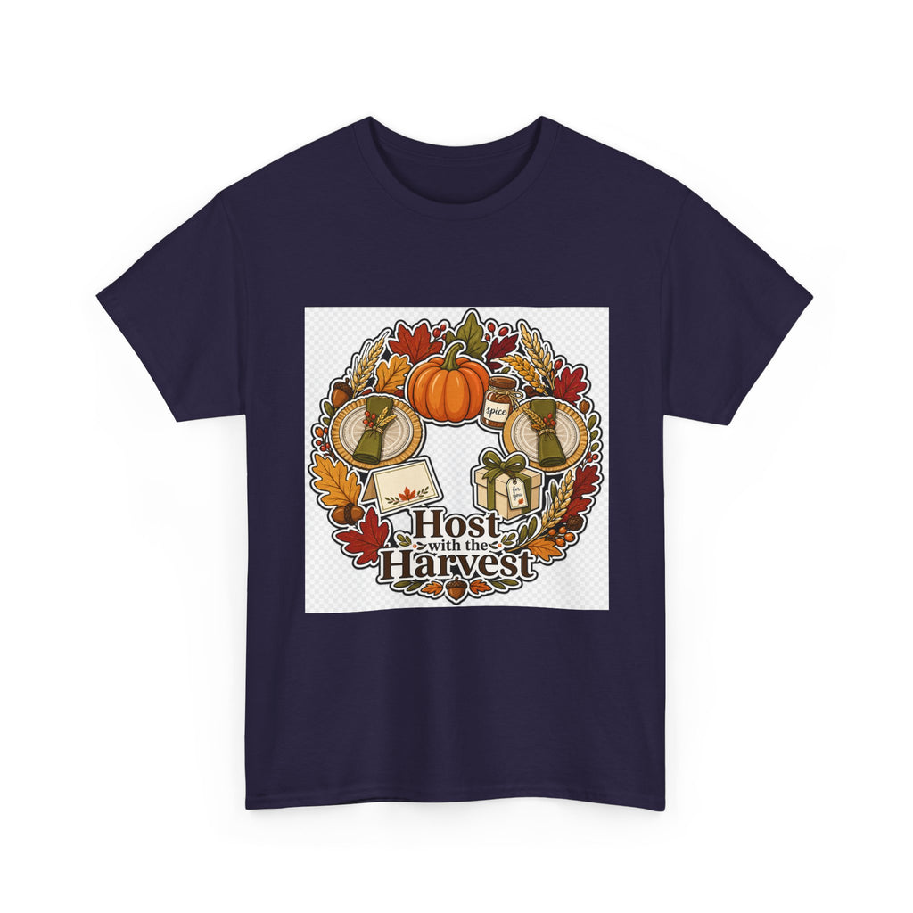 Thanksgiving Day Cozy Turkey Family Graphic Tee — Fall Gift