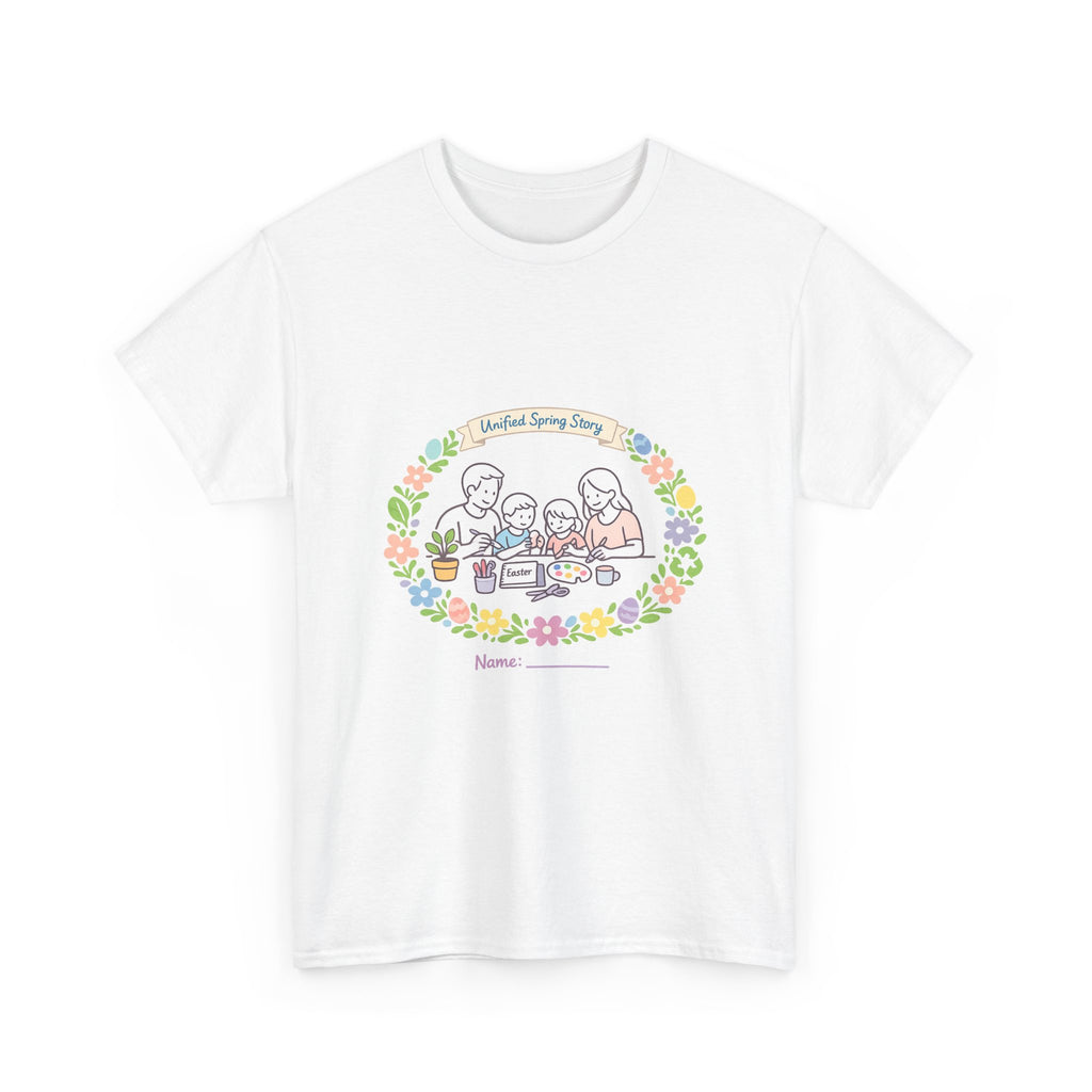 Easter Sunday Gift Shirt for Women - Spring Bunny Art