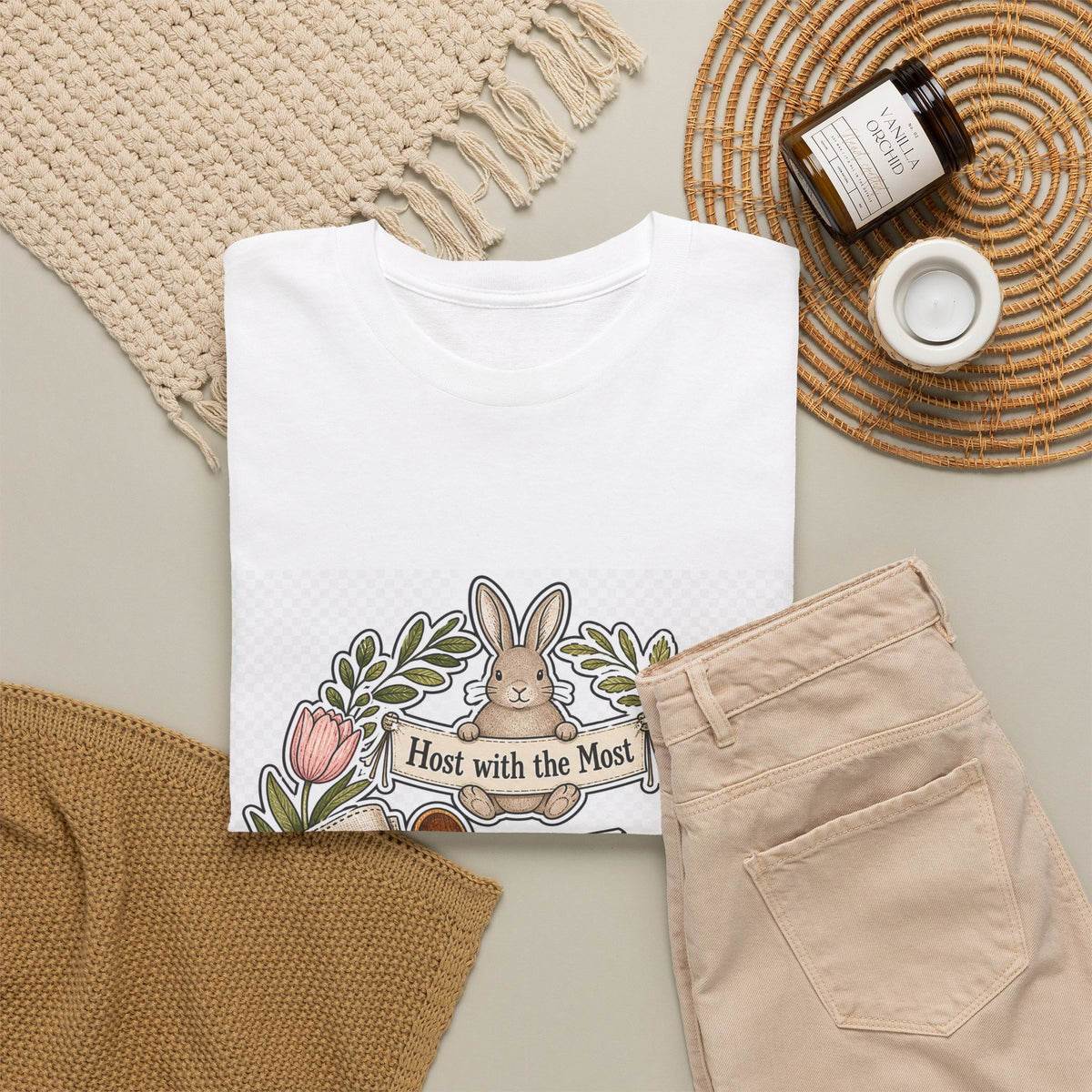 Easter Sunday Bunny Shirt for Family - Cute Pastel Egg Hunt