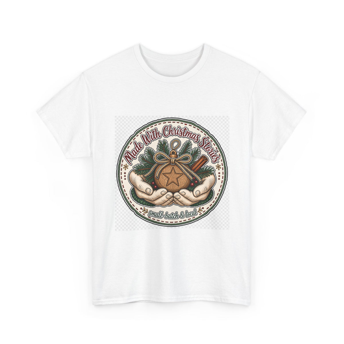 Christmas Day Graphic Tee for Family & Gifts — Cozy Wreath