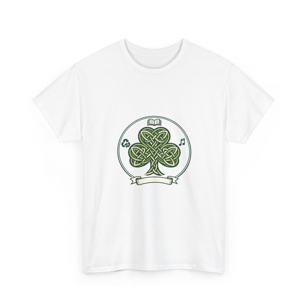 St. Patrick's Day Shirt for Celtic Art Fans – Green Shamrock Tee