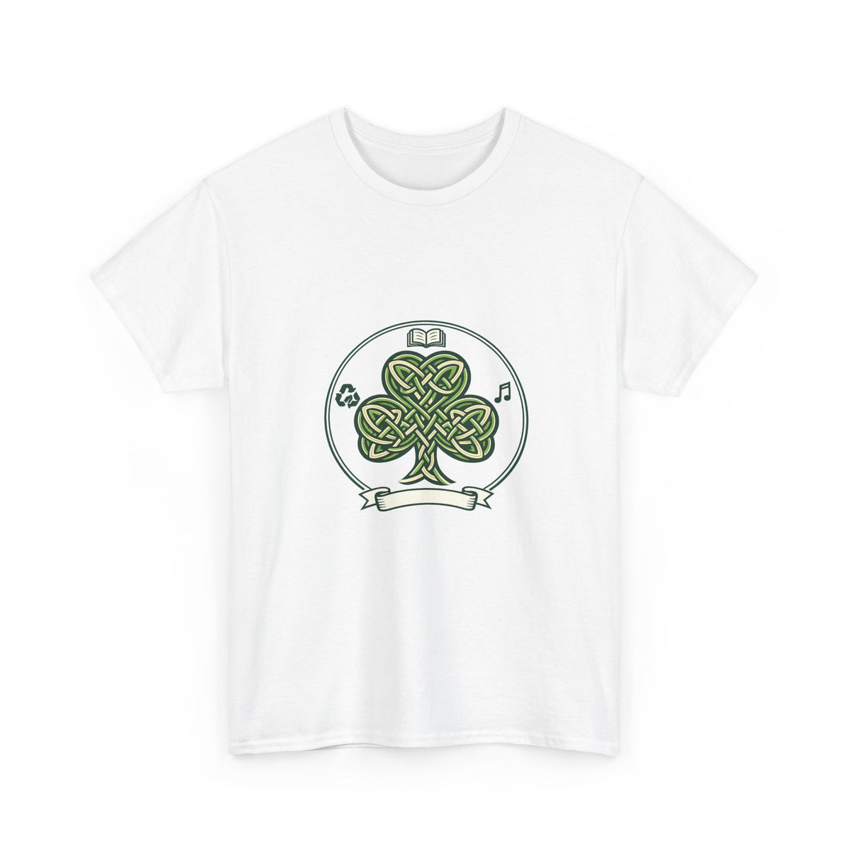 St. Patrick's Day Shirt for Celtic Art Fans – Green Shamrock Tee