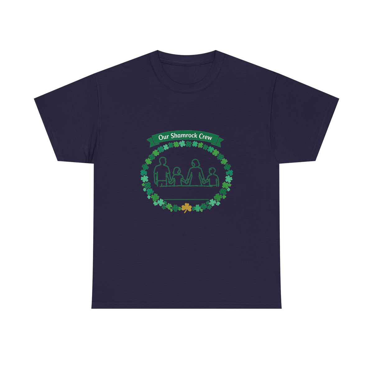 St. Patrick's Day Tee for Friends — Festive Shamrock Design