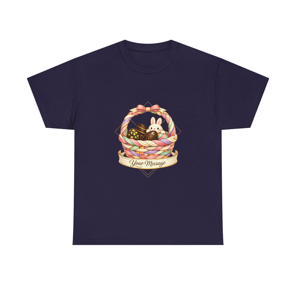 Easter Sunday Shirt for Women - Cheerful Bunny & Eggs Design