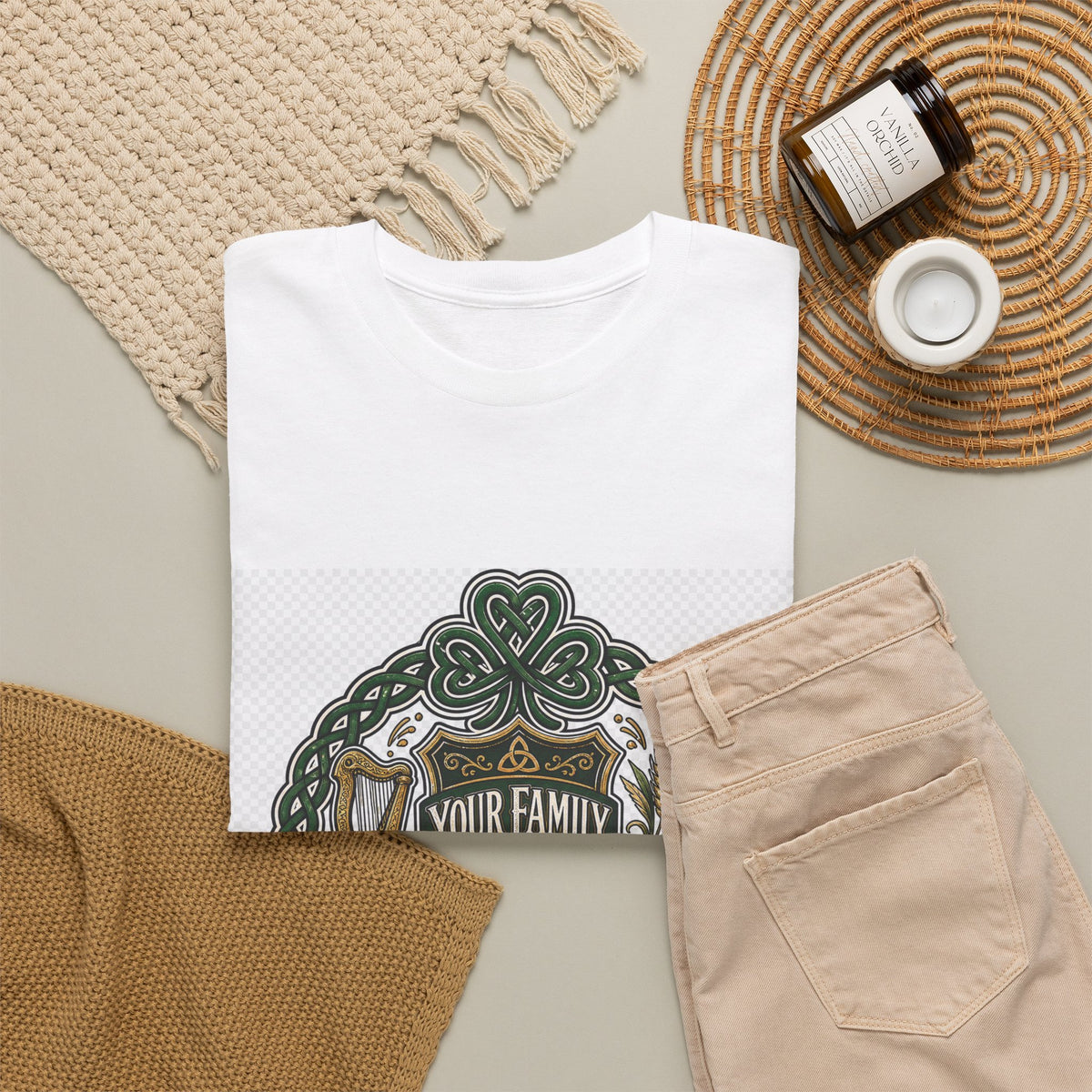 St. Patrick's Day Unisex Graphic Tee — Lucky Shamrock