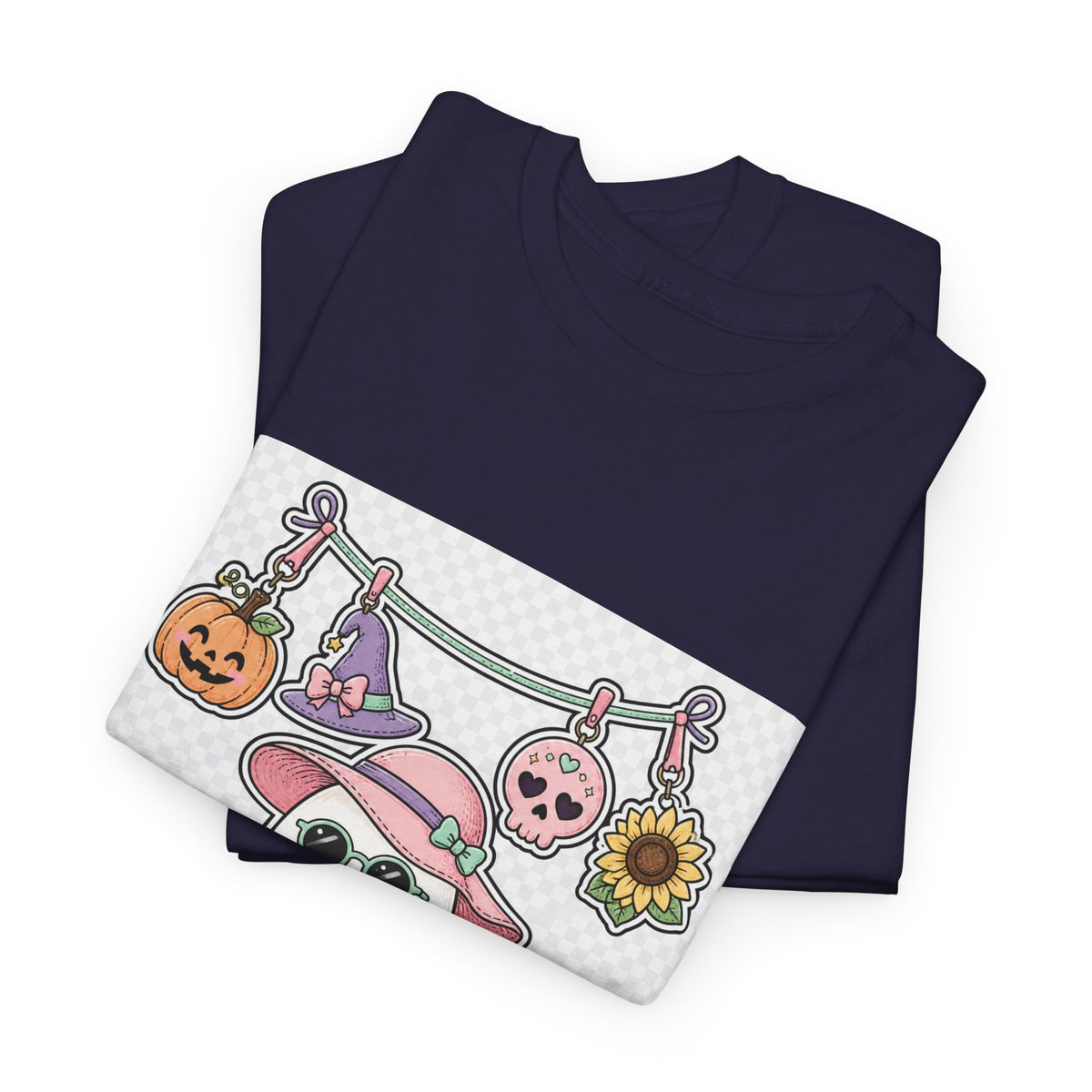Halloween Cat Ghost Shirt — Cute Spooky Tee for Cat Lovers