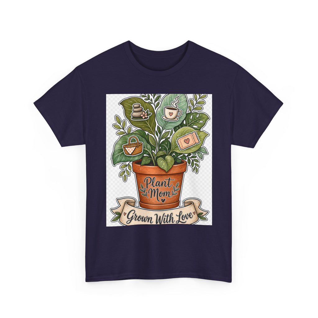 Mother's Day Floral Heart Tee for Mom - Gift Shirt