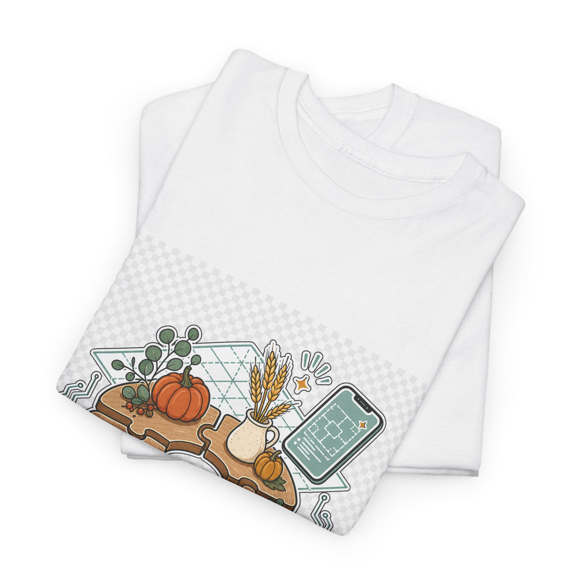 Thanksgiving Day Family Feast Shirt — Grateful Turkey Design