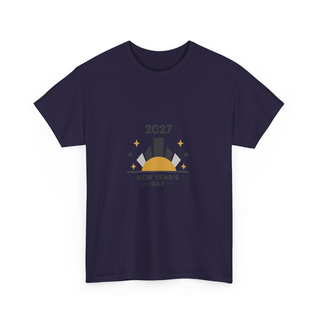 New Year's Day Shirt – Midnight Countdown Art for Celebrants