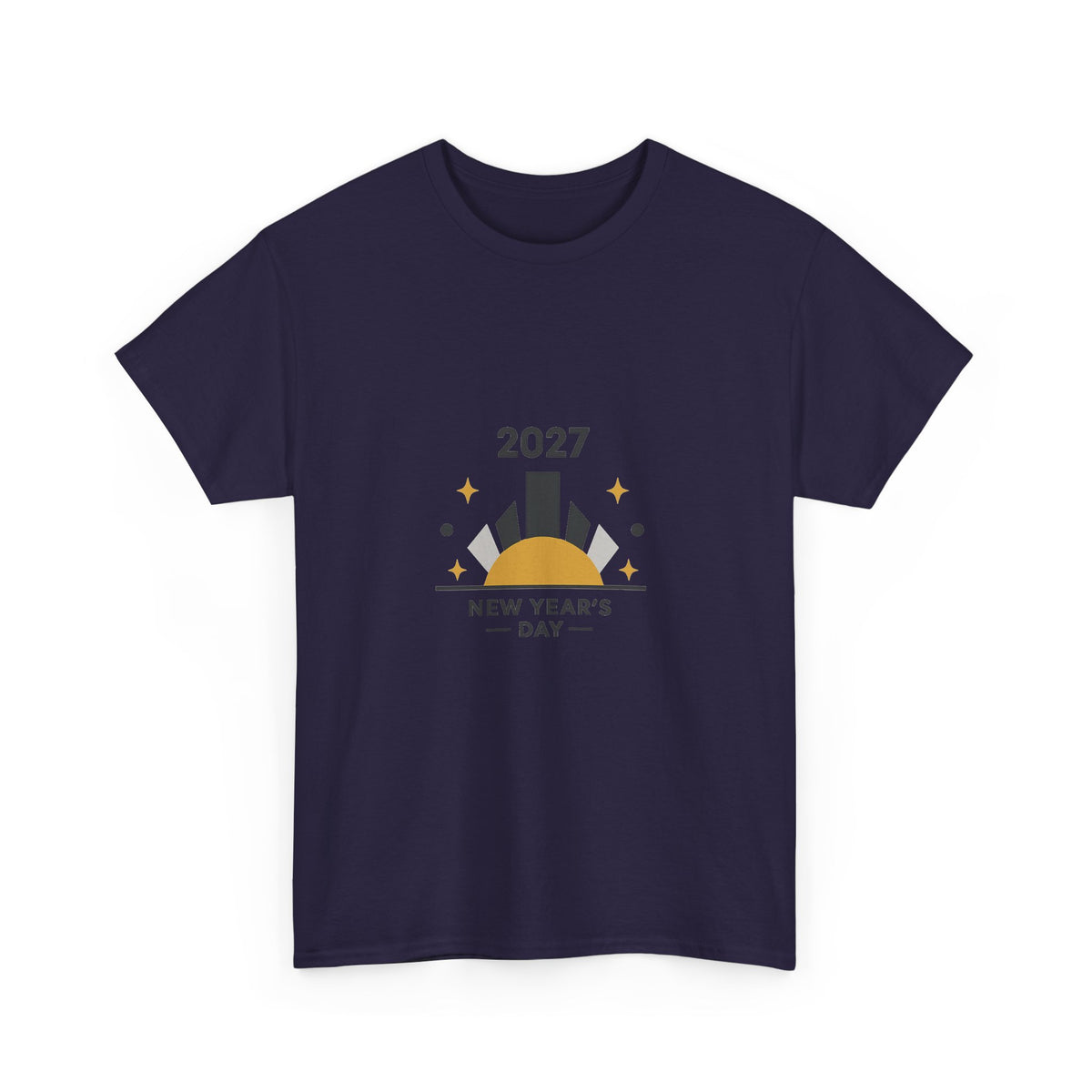 New Year's Day Shirt – Midnight Countdown Art for Celebrants