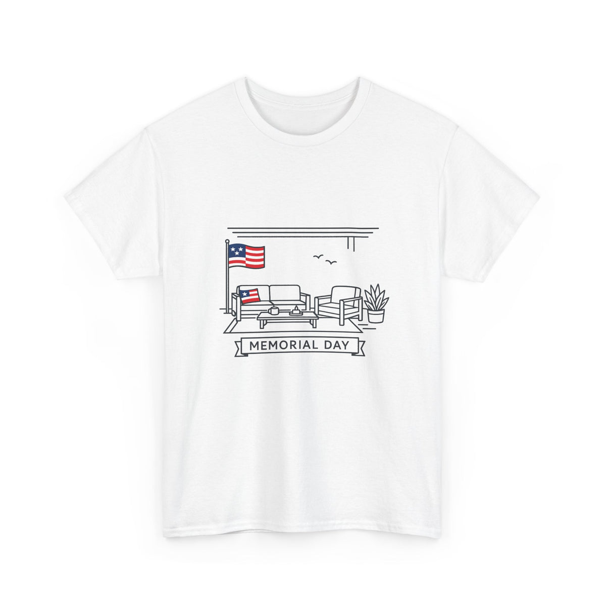 Memorial Day Shirt for Veterans & Family - Patriotic Tee Design