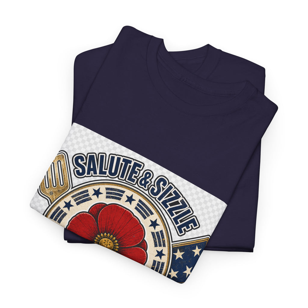 Memorial Day Patriotic Heart Shirt — Flag Tribute Tee