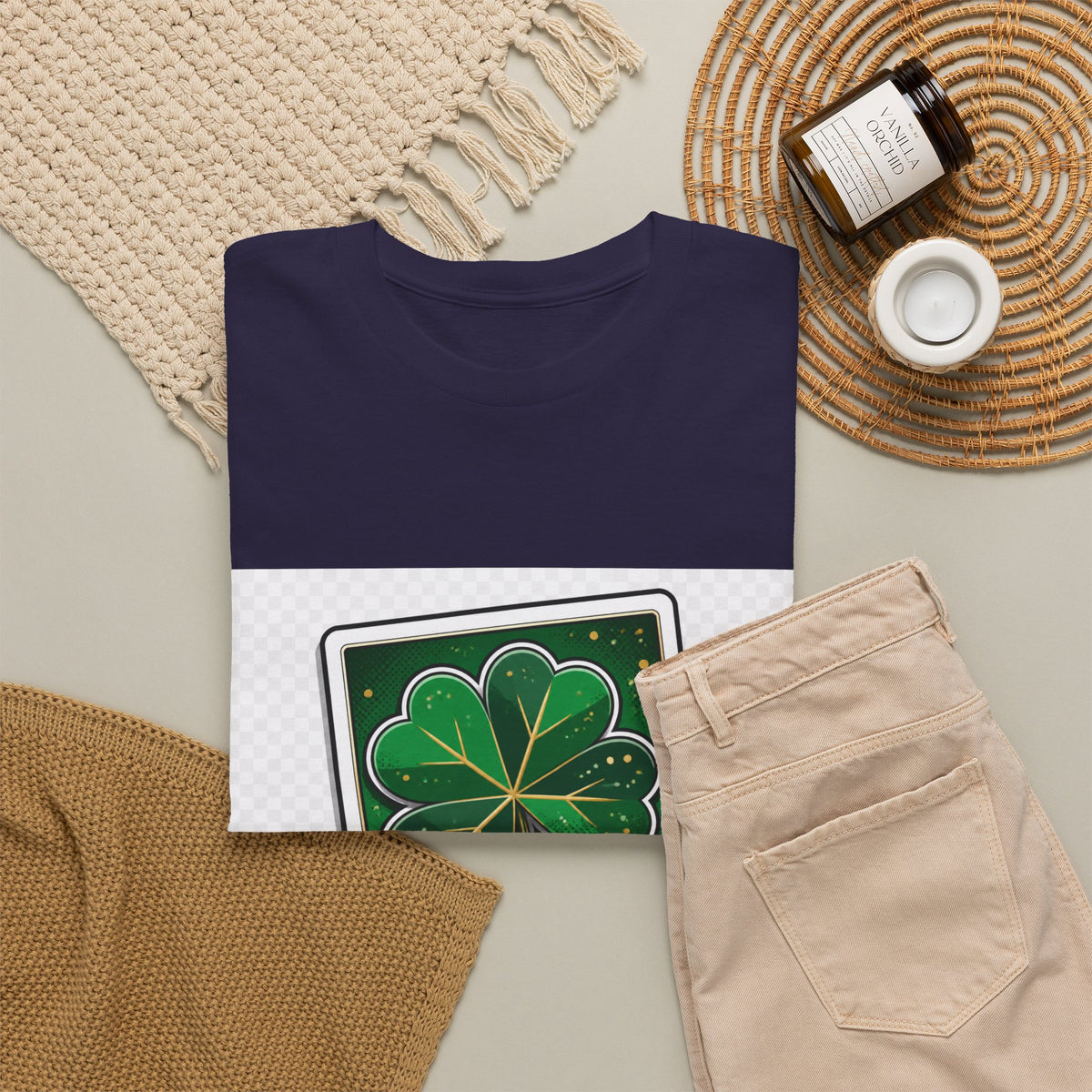 St. Patrick's Day Lucky Clover Tee for Party-Goers and Friends