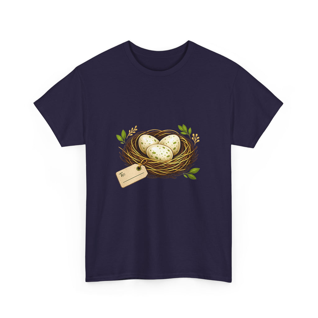 Easter Sunday Shirt for Women - Pastel Egg & Bunny Graphic Tee