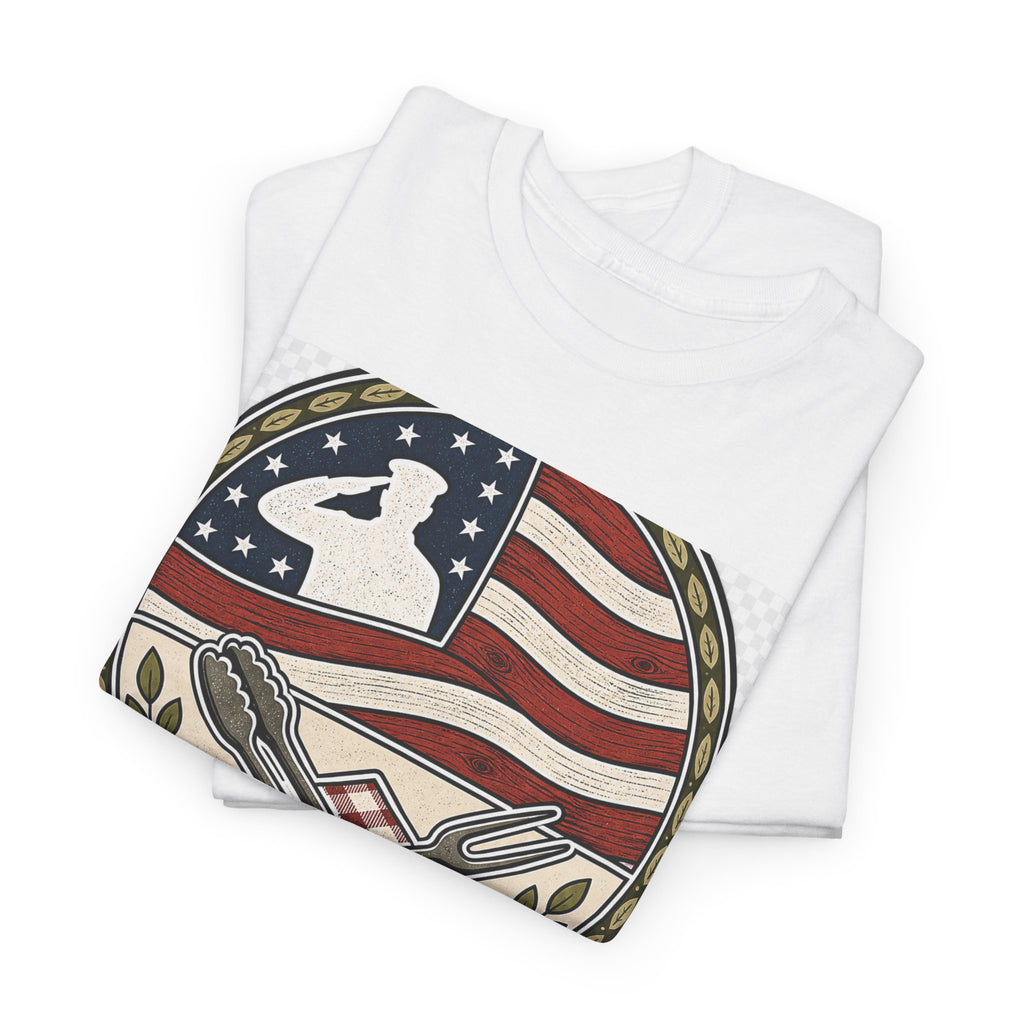 Memorial Day Tribute Tee for Veterans - Patriotic Gift Shirt