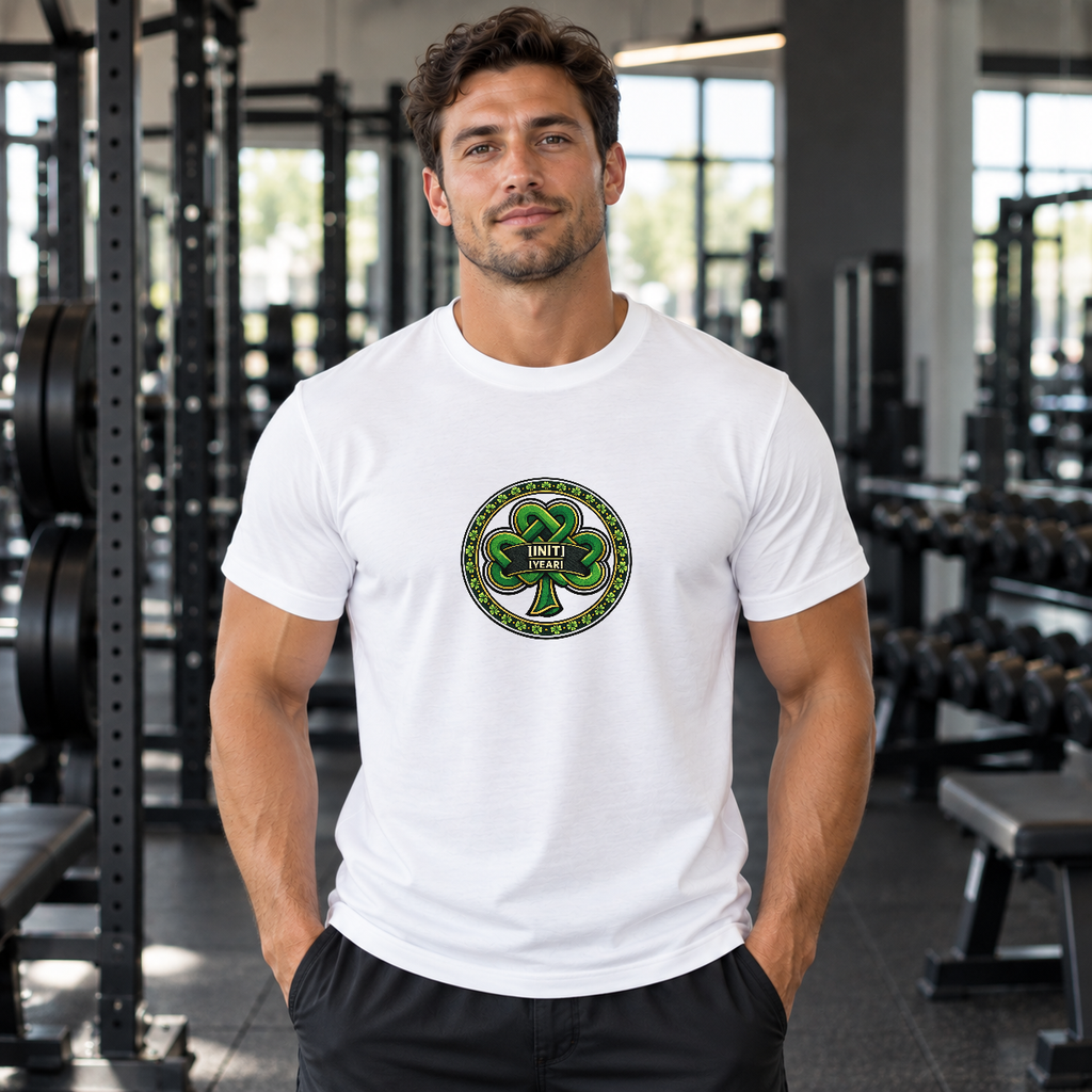 St. Patrick's Day Graphic Tee – Unisex Shamrock Design Gift - Lifestyle 3