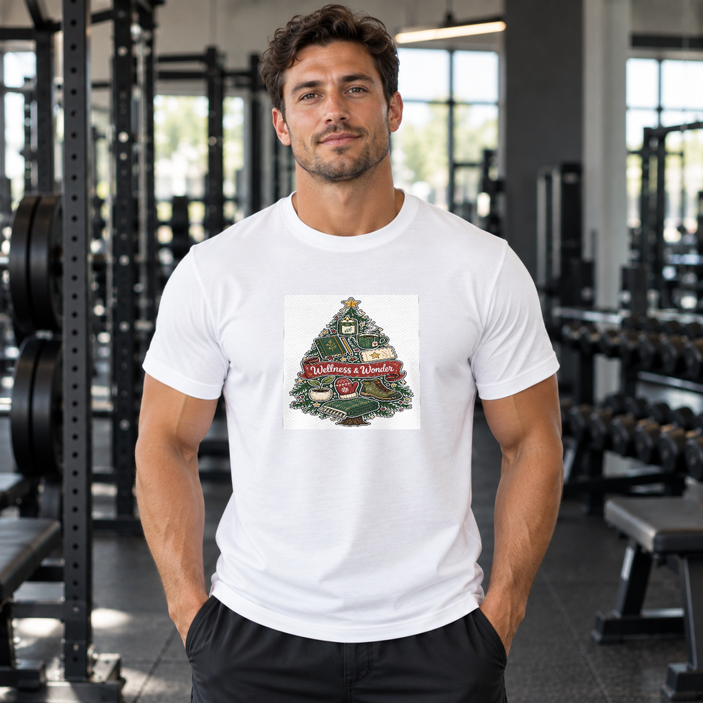 Christmas Day Retro Snow Globe Tee for Cozy Holiday Gifts - Lifestyle 3