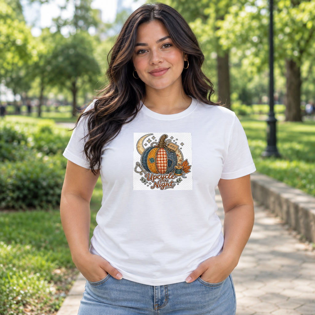 Halloween Shirt for Cat Lovers — Spooky Moon Cat Graphic Tee