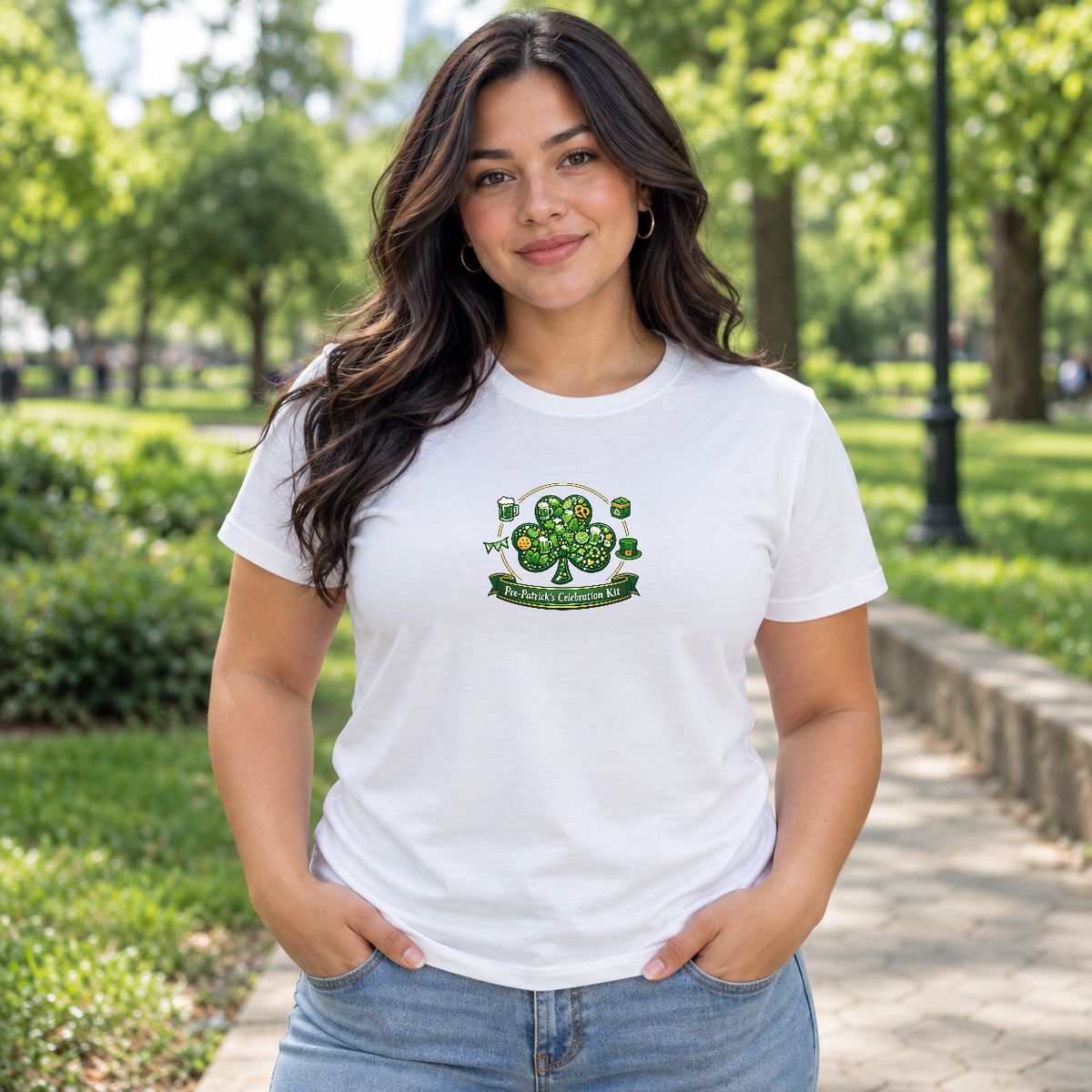 St. Patrick's Day Shirt for Women – Shamrock Pride Design