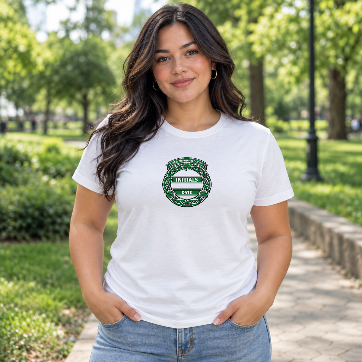 St. Patrick's Day Graphic Tee - Unisex Shamrock Art Gift - Lifestyle 1