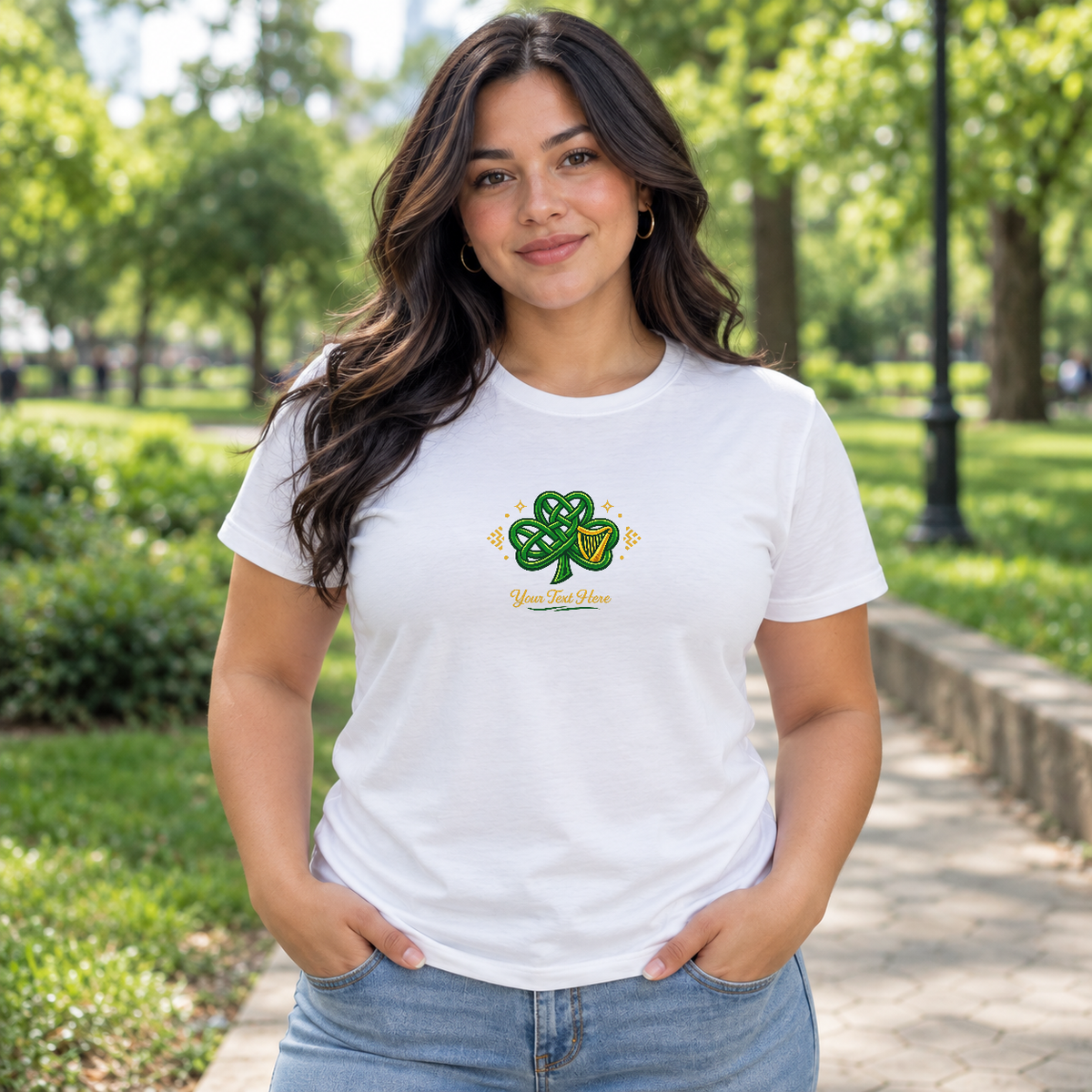 St. Patrick's Day Shirt - Unisex Shamrock Design Gift
