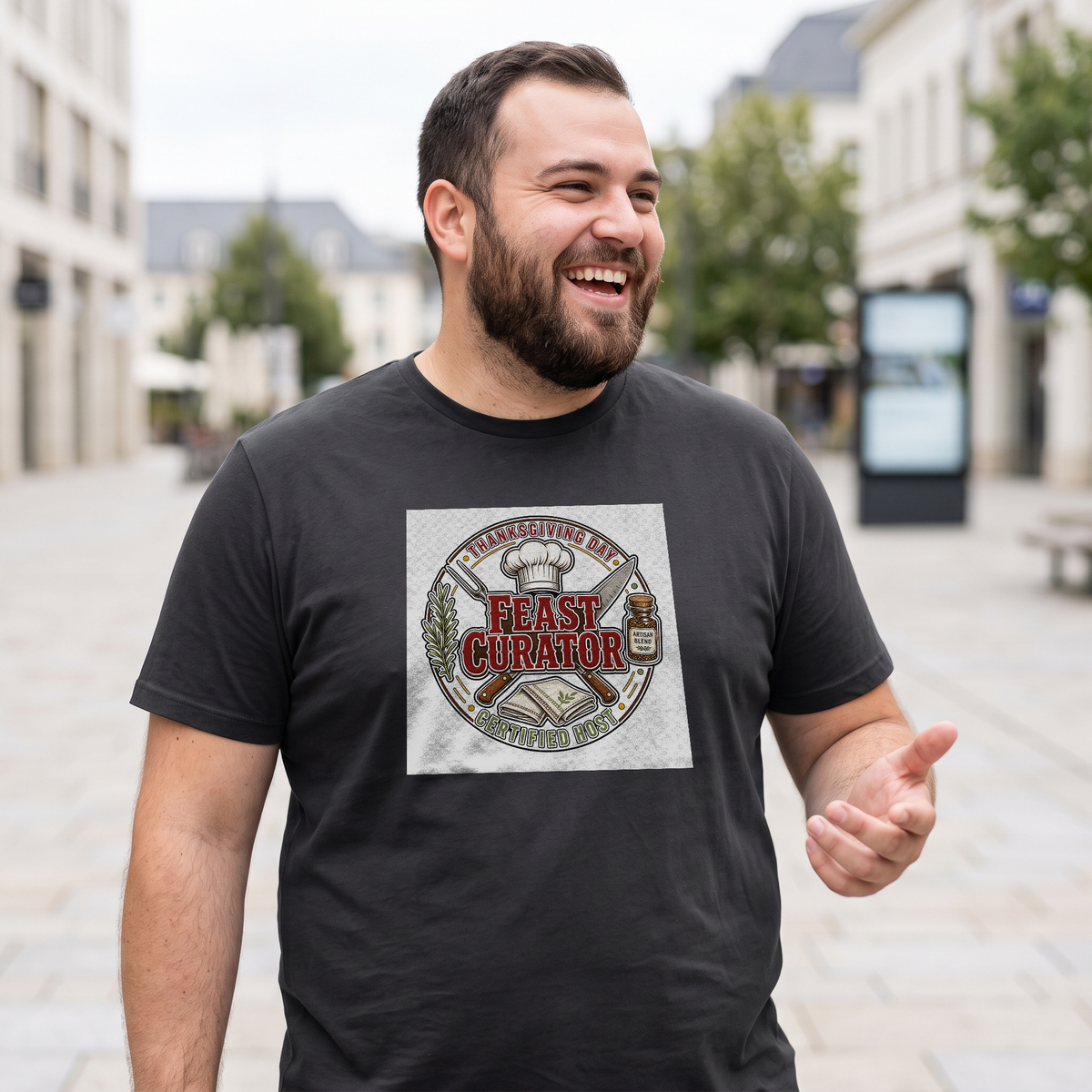 Thanksgiving Day Family Turkey Shirt — Cute Fall Gratitude Tee - Lifestyle 5