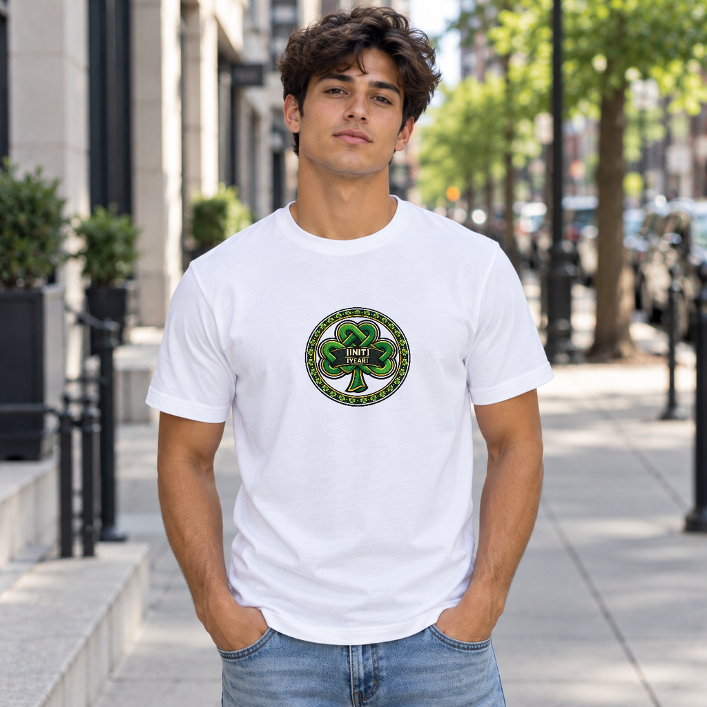 St. Patrick's Day Graphic Tee – Unisex Shamrock Design Gift - Lifestyle 2