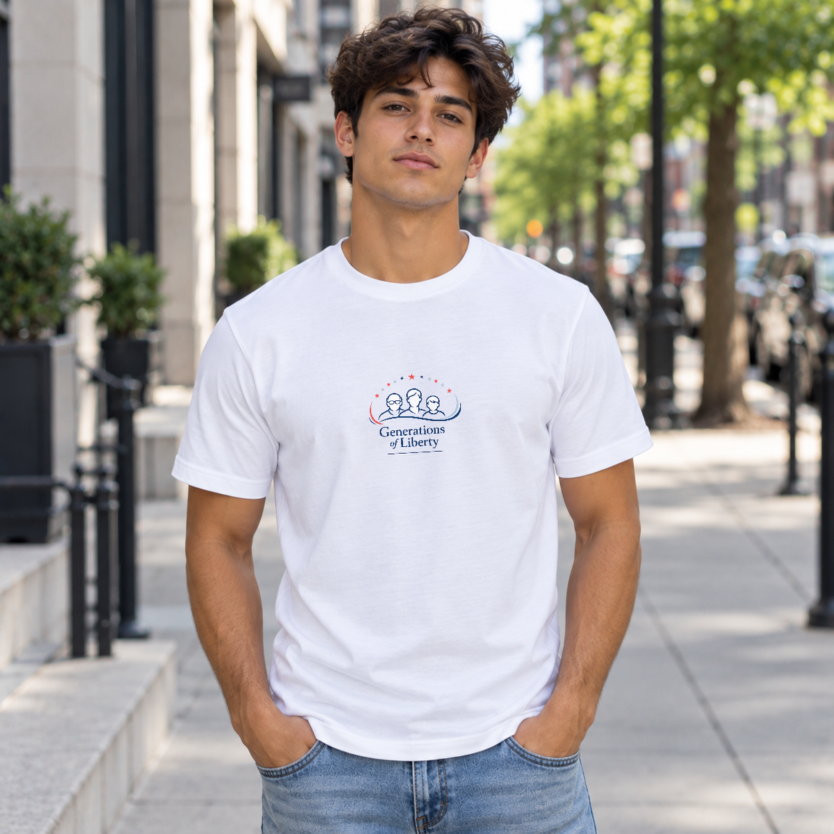 Independence Day shirt for Adults – Patriotic Fireworks Tee