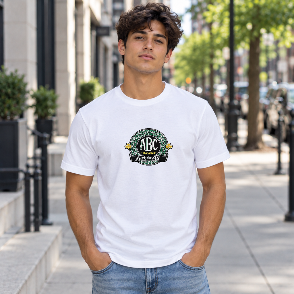 St. Patrick's Day graphic tee – Unisex Irish Celtic Design Gift - Lifestyle 2
